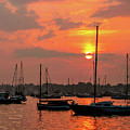 Sunset on Salem Harbor